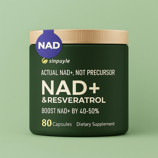 Cápsulas NAD+ con Resveratrol | Energía Celular y Antienvejecimiento